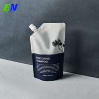 PLA BOPP recycler le plastique biodégradable imprimé personnalisé emballage de savon liquide détergent à lessive sacs de recharge pochette à bec verseur debout