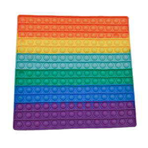 Đồ Chơi Giảm Căng Thẳng Bong Bóng <span class=keywords><strong>Pop</strong></span> <span class=keywords><strong>Up</strong></span> Kích Thước Lớn 30Cm Đồ Chơi Giảm Căng Thẳng Bằng Silicon Hình Vuông Khổng Lồ Cầu Vồng Đồ Chơi Giảm Căng Thẳng Cảm Giác - Product Image 3