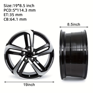 Disponible en EE. UU., Llanta de Aleación de 19 Pulgadas 19*8.5 ET35 5*114.3 para <span class=keywords><strong>HONDA</strong></span> ACCORD 2018 2019 2020 <span class=keywords><strong>2021</strong></span> 2022 - Product Image 5
