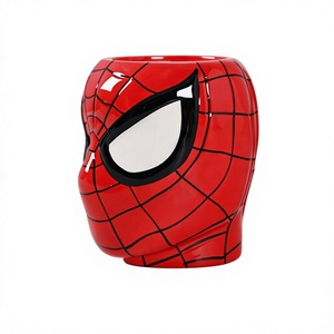 Mug à café en céramique de grande capacité de style américain <span class=keywords><strong>Avengers</strong></span> avec des motifs Spider-Man, Hulk, Thor, Iron Man - Product Image 1