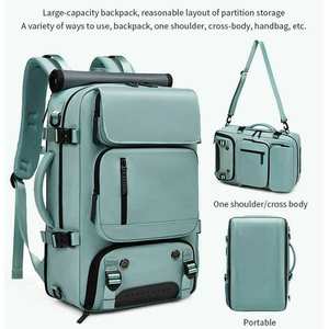 Sac à dos de voyage pour ordinateur portable de sport imperméable et extensible de luxe à la mode unisexe personnalisé avec compartiment à chaussures - Product Image 5