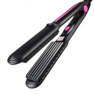 Factory wholesale oem salon quality household best professional hair iron curl straightener suitable for hair salon
