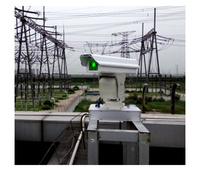 Système de répulsion d'oiseaux laser automatisé à longue portée 5W pour aéroport, sans caméra HD et télécommande sans fil