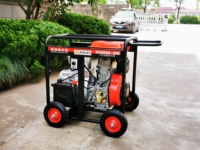 Set Pompa Air Mesin Diesel 6-inci dengan Konstruksi Paduan Aluminium Pompa Generator Diesel