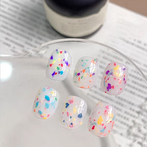 AILANUO – Vernis à ongles de qualité supérieure, haute résistance, série Candy Fragment 6 couleurs, personnalisable avec base en caoutchouc - Product Image 1