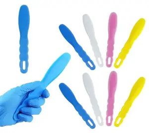 Factory Direct Colorful Dental Plastic Alginate Mixer spatula Mixing Spatula For Mixing Dental Material Use