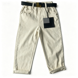 Pantalones Largos Rectos para Niños Pequeños, Transpirables, de Nailon/Algodón, Casuales, Deportivos, con Cintura Elástica para Jugar y Actividades - Product Image 2