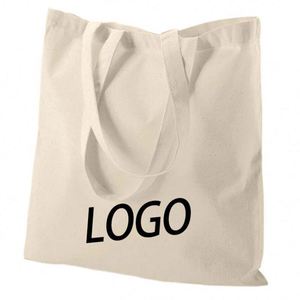 Bolsa de Compras de Lona Resistente con Bolsillos con Cremallera, Gran Capacidad, Color y Logotipo Personalizables, para Compras, Playa y Viajes - Product Image 2