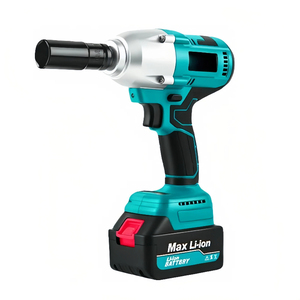 Cờ lê khí nén điện sạc lại mô-men xoắn cao, lực tác động lớn, dùng sửa chữa ô tô, pin Lithium công suất cao, cấp công nghiệp - Product Image 2