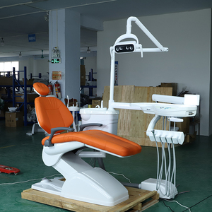 Electric <strong>Dental</strong> Chair <strong>Unit</strong> With LED Light &amp; Control System, Complete <strong>Dental</strong> <strong>Unit</strong> With Assistant Tray For <strong>Dental</strong> Clinic Use - Product Image 1