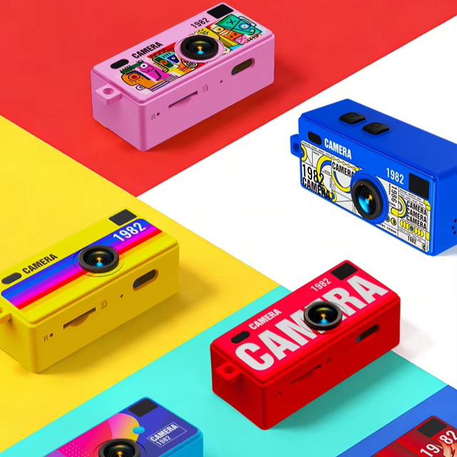 Princess & Prince Theme Mini Portable Instant Imaging Digital Children's Camera with HD Outdoor Photography