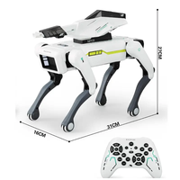 Perro electrónico mecánico, programación de mascotas, Robot Rc, apretón de manos, comando de voz inteligente interactivo, Control de aplicación, perro Robot de plástico