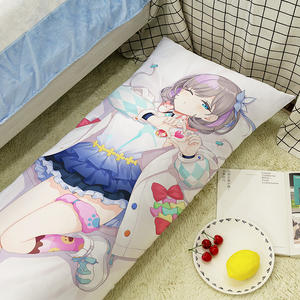 Housse de coussin de corps Dakimakura 3D personnalisée en tricot imprimé premium à deux sens - Collection <span class=keywords><strong>Otaku</strong></span> d'anime pour la décoration de la maison, de l'hôtel et des jeux 100% - Product Image 3