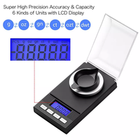 Balance numérique portable mini de poche pour bijoux 50g/0.001g Haute Précision avec Poids d'Étalonnage Prise en charge ODM OEM