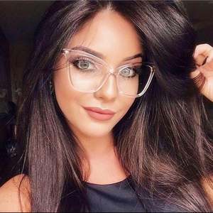 2020 New Arrivals Fashion HV400 <b>Large</b> <b>Frame</b> Metal Glasses Cat Eye Sunglasses for Women - Product Image 3