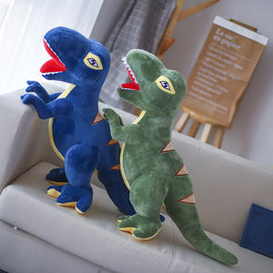 Haute Qualité Jumbo Géant Mini Réaliste En Peluche Tyrannosaurus Animal Câlin Doux Dinosaure Jouets En Peluche Dinosaure <span class=keywords><strong>T</strong></span>-<span class=keywords><strong>Rex</strong></span> pour Garçons - Product Image 2
