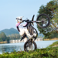 Falcon-GT 95km/h Max Speed 72V Electric Off-Road Motorcycle for Adults 90kmh Central Brushless Motor Integrated Battery