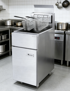 Tres <span class=keywords><strong>Tipos</strong></span> <span class=keywords><strong>de</strong></span> Freidoras Industriales a Gas Duraderas para Cocina Comercial, para Papas Fritas, <span class=keywords><strong>Pollo</strong></span> y Otros Alimentos - Product Image 3
