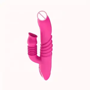 Oplaadbare Siliconen Stuwende Vibrator Seksspeeltjes Tpe Realistische Dildo 'S Vrouwelijke Masturbatie
