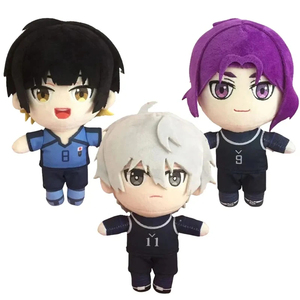Peluche de 20 cm <span class=keywords><strong>Blue</strong></span> <span class=keywords><strong>Lock</strong></span> Nagi Seishiro Mikage Reo <span class=keywords><strong>Bachira</strong></span> Meguru, figurine de personnage de dessin animé, poupée en peluche, anime - Product Image 1