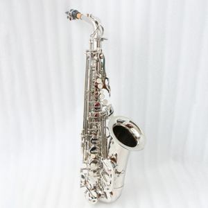 FAS-150N <span class=keywords><strong>Saxophone</strong></span> Alto Mib de grande qualité <span class=keywords><strong>Saxophone</strong></span> en laiton nickelé haut de gamme pour étudiant débutant - Product Image 2