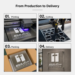Letrero Comercial Decorativo <span class=keywords><strong>de</strong></span> Acrílico con Espejo, Logotipo 3D, Números y <span class=keywords><strong>Letras</strong></span> Adhesivas <span class=keywords><strong>de</strong></span> Acrílico - Product Image 6