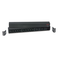 Unidad de Distribución de Energía Trifásica APC PDU AP9559 Rack PDU Basic 1U 16A 208 y 230V (10)C13 y (2)C19, APC PDU 16A
