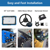 Système de direction automatique SMAJAYU JY305, Kit de direction automatique RTK GNSS tout-en-un pour l'agriculture, haute précision ±2,5 cm, Nouveauté 2026