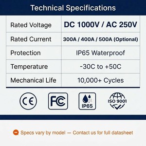 Adaptateur de charge rapide DC NACS vers GB/T pour véhicules électriques, 400A, IP65, compatible Tesla NACS vers protocole standard chinois GBT - Product Image 4