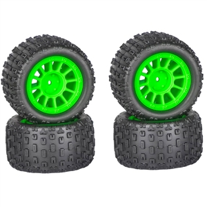 Pneus Bigfoot à l'échelle 1/18 conçus pour les voitures RC <span class=keywords><strong>ARRMA</strong></span> 1/TYPHON <span class=keywords><strong>GRANITE</strong></span> Small <span class=keywords><strong>Granite</strong></span> Typhoon FXB - Product Image 5