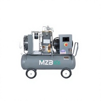 Compresseur d'air à vis à aimant permanent à fréquence variable refroidi par air -7.5A 220V pour sablage et peinture sur pierre, garantie 5 ans