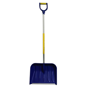 Pelle à neige portable avec manche en fer et grande capacité pour le déneigement extérieur, pelle à neige en fer - Product Image 2