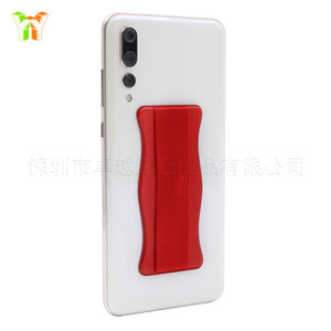 Nouvel autocollant de téléphone à clipser 2021, autocollant créatif en cuir PU pour téléphone, cadeaux publicitaires pour centres commerciaux électroniques et numériques - Product Image 3