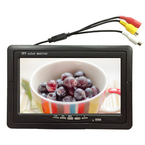 Giá Rẻ Giá <span class=keywords><strong>7</strong></span> inch màn hình TFT-LCD màu xe Màn hình 2AV 4av đầu vào xe Màn hình hiển thị - Product Image 1