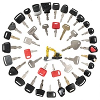 Clé de démarrage pour excavatrice Caterpillar Xgma Sany Doosan Komatsu Volvo Hyundai Hitachi Kobelco Jcb Shantui