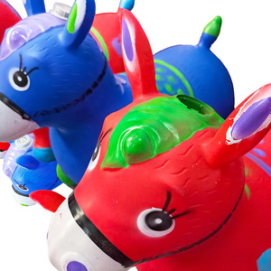Caballo Inflable <span class=keywords><strong>de</strong></span> PVC <span class=keywords><strong>para</strong></span> Niños, Juguete Musical, Montura <span class=keywords><strong>de</strong></span> Goma Reforzada <span class=keywords><strong>para</strong></span> 0-24 Meses, Venta al Por Mayor - Product Image 2