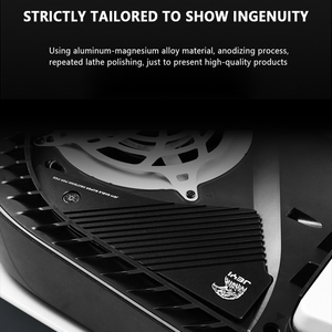 Dissipatore di Calore EAGLE-PS5 per SSD NVME <span class=keywords><strong>M</strong></span>.2, Lamina Metallica di Raffreddamento Rinforzata con Pad Termico per Console di Gioco PS5 - Product Image 4