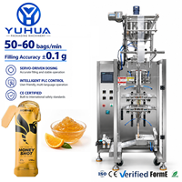 Machine d'emballage automatique YH pour sachets de miel, machine de remplissage et d'emballage de sachets de miel liquide visqueux, machine d'emballage de bâtonnets de miel