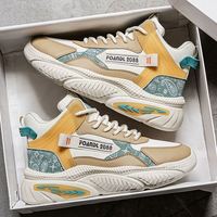 Chaussures de basketball montantes pour hommes, nouvelle collection automne, direct usine, best-seller, baskets de running tendance pour jeunes, style clunky, rehaussantes