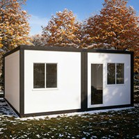 Maison conteneur pliable, assemblage rapide / installation facile - Personnalisable / sur mesure