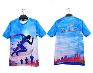 Camiseta Deportiva Personalizada, Sólida, de Secado Rápido, Transpirable, con Nombre del Club, 100% Poliéster, para Maratón, Carreras y Eventos Deportivos - Product Image 5