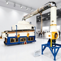Séparateur de Grains Multifonctionnel à Pression Positive et à Gravité pour un Tri Efficace des Grains Moisis et des Grains Cassés