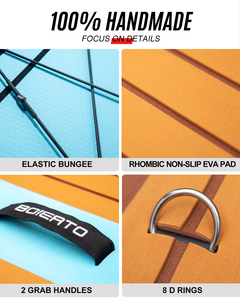 Tabla de Paddle Surf Inflable OEM de Alta Calidad con Diseño de Madera BT04 - Product Image 2