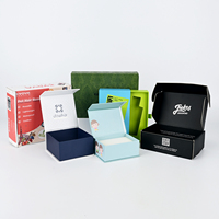 Boîte d'expédition en carton ondulé recyclé, imperméable, avec logo personnalisé imprimé, pour vêtements, chaussures, petites entreprises