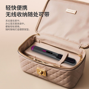 หวีหนีบผมไร้สาย เซรามิกให้ความร้อน พกพาสะดวก สำหรับผมแห้ง - Product Image 5
