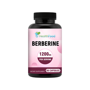 Custom Label Berberine Capsules with Hypromellose Support Weight Management and Immune Function with Dietary <b>Supplement</b> - Product Image 1