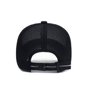 Baseball Cap Mesh Breathable Sunshade Unisex Outdoor Sport <b>Hat</b> Black - Product Image 5
