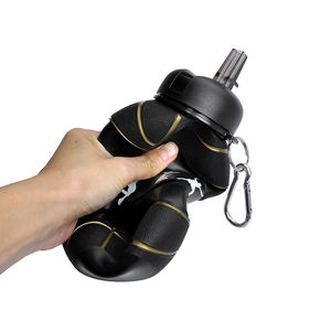 Spots bouteille d'eau voyage en plein air Silicone pliable bouteilles pliantes gourde en gros Portable sport bouilloire - Product Image 3