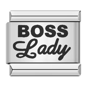 <span class=keywords><strong>Parole</strong></span> LAMOON amore sogno fede BOSS signora personalità italiana ciondoli Fit 9mm bracciale in acciaio inox gioielli che fanno fai da te - Product Image 4