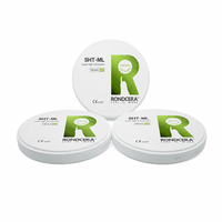 Disque en zircone multicouche esthétique 4D Rondcera SHT-ML Pro pour remodelages antérieurs – Céramique dentaire de qualité supérieure, directement de l'usine